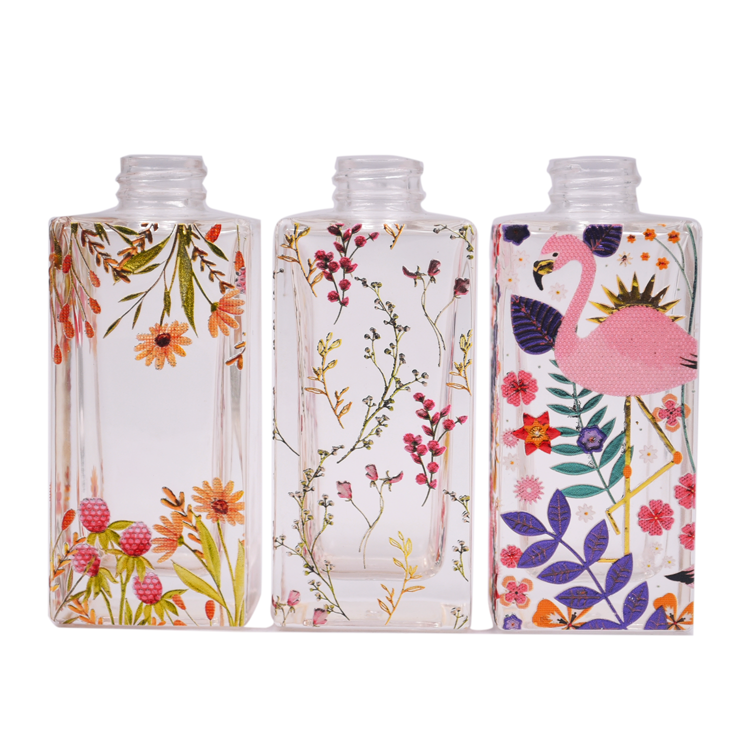 3D-bedruckte Glas-Parfümflasche mit UV-Druck 2