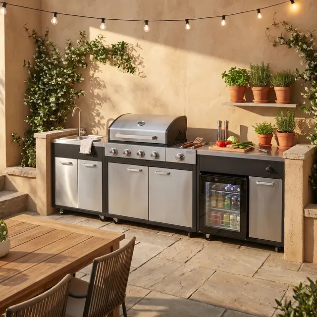 Outdoor-Küche Gasgrill 2