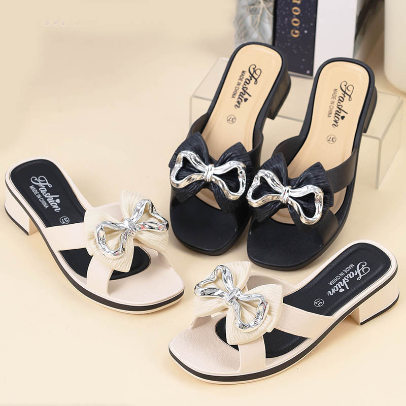 Rutschfeste PVC-Strandslides für Damen