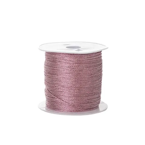 Nylon-Perlenfaden, 0,2 mm, Roségold