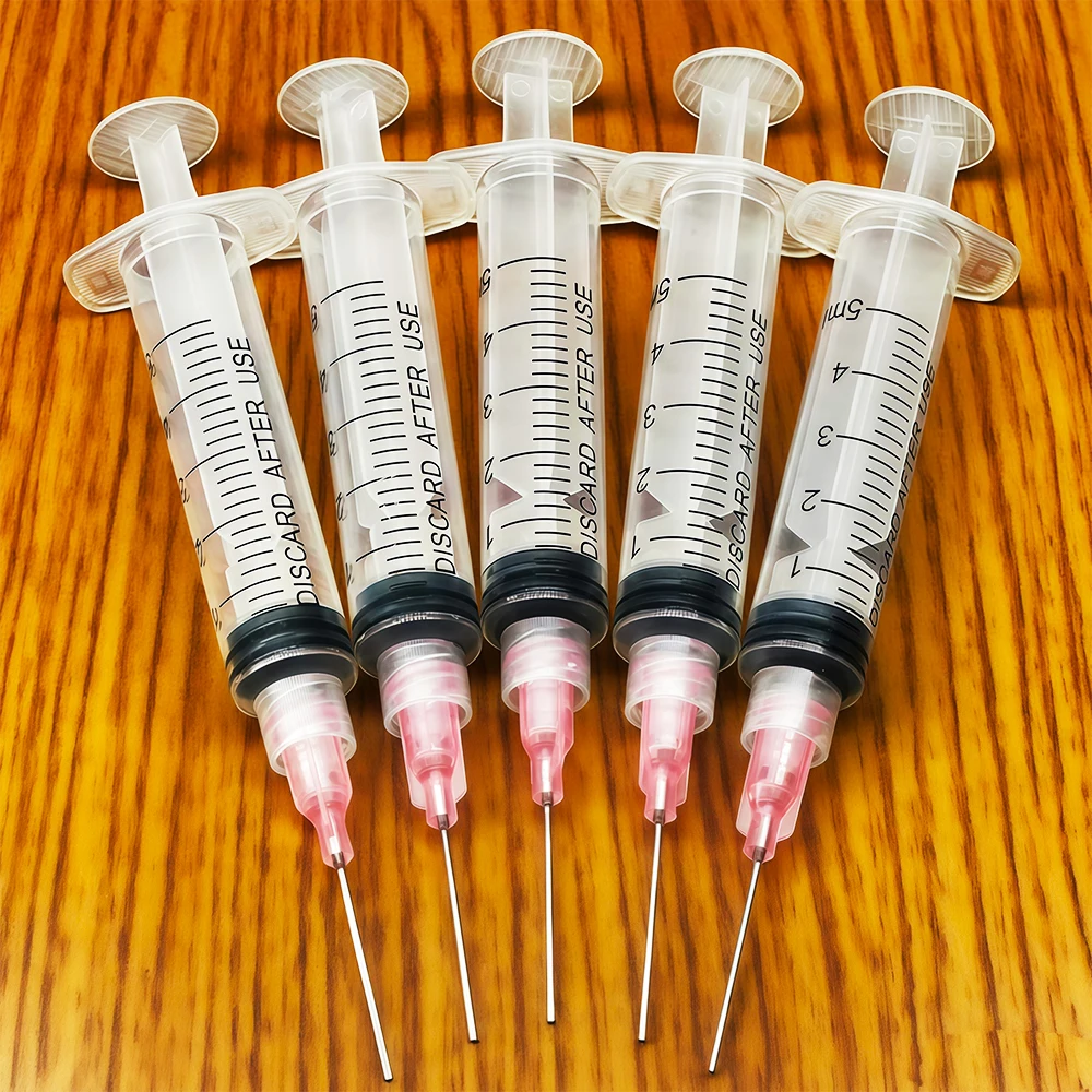 Premium-Tintenfüllspritze 5 ml mit Stumpfnadel