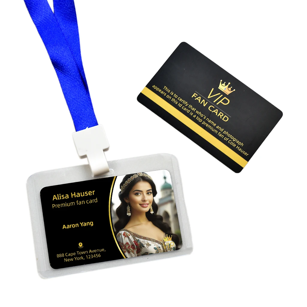 VIP-Fan-Club-Mitgliedskarte aus PVC 4