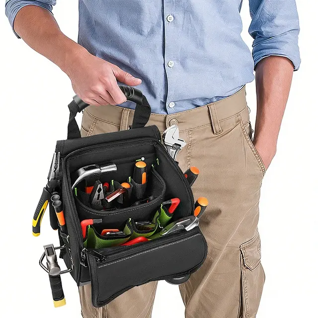 Professionelle Elektriker-Werkzeugtasche mit Schultergurt 2