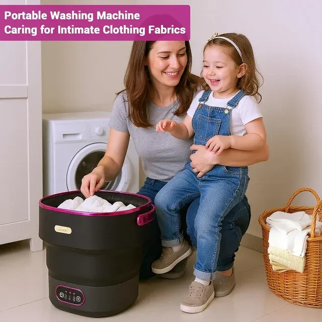Faltbare Mini-Waschmaschine 4