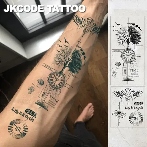 temporäres Tattoo