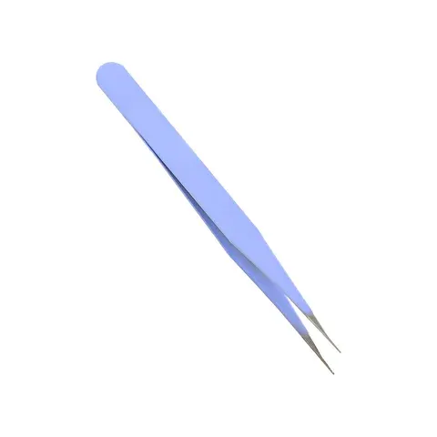 Präzisions-Winkelpinzette mit Farbclip