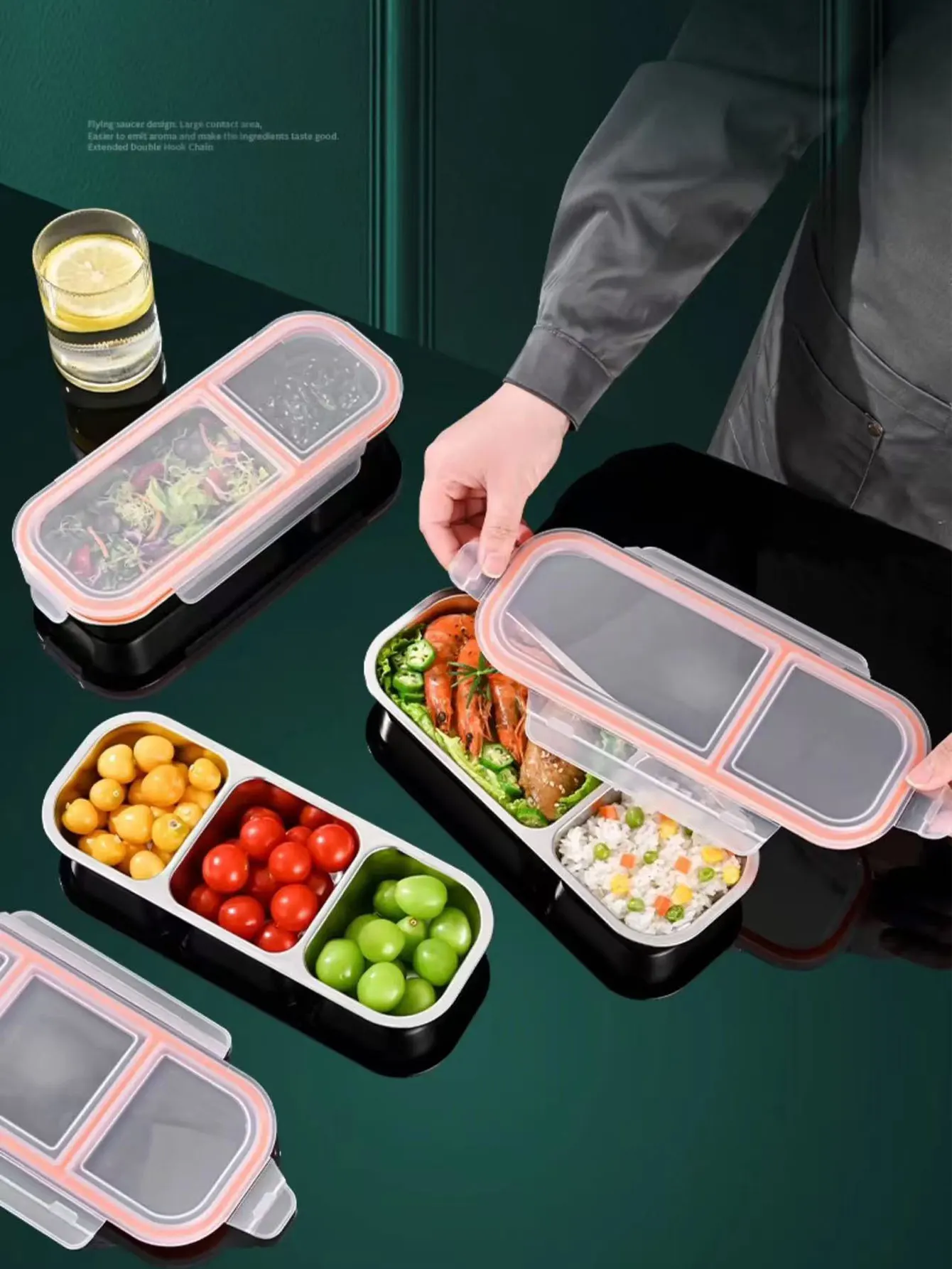 Edelstahl-Lunchbox 2