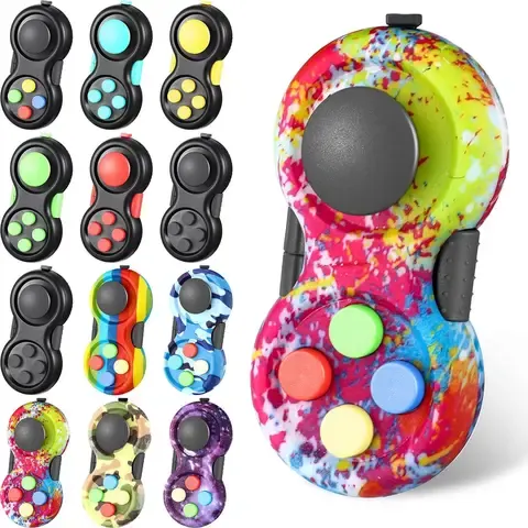Retro-Fidget-Controller als Handheld-Spiel