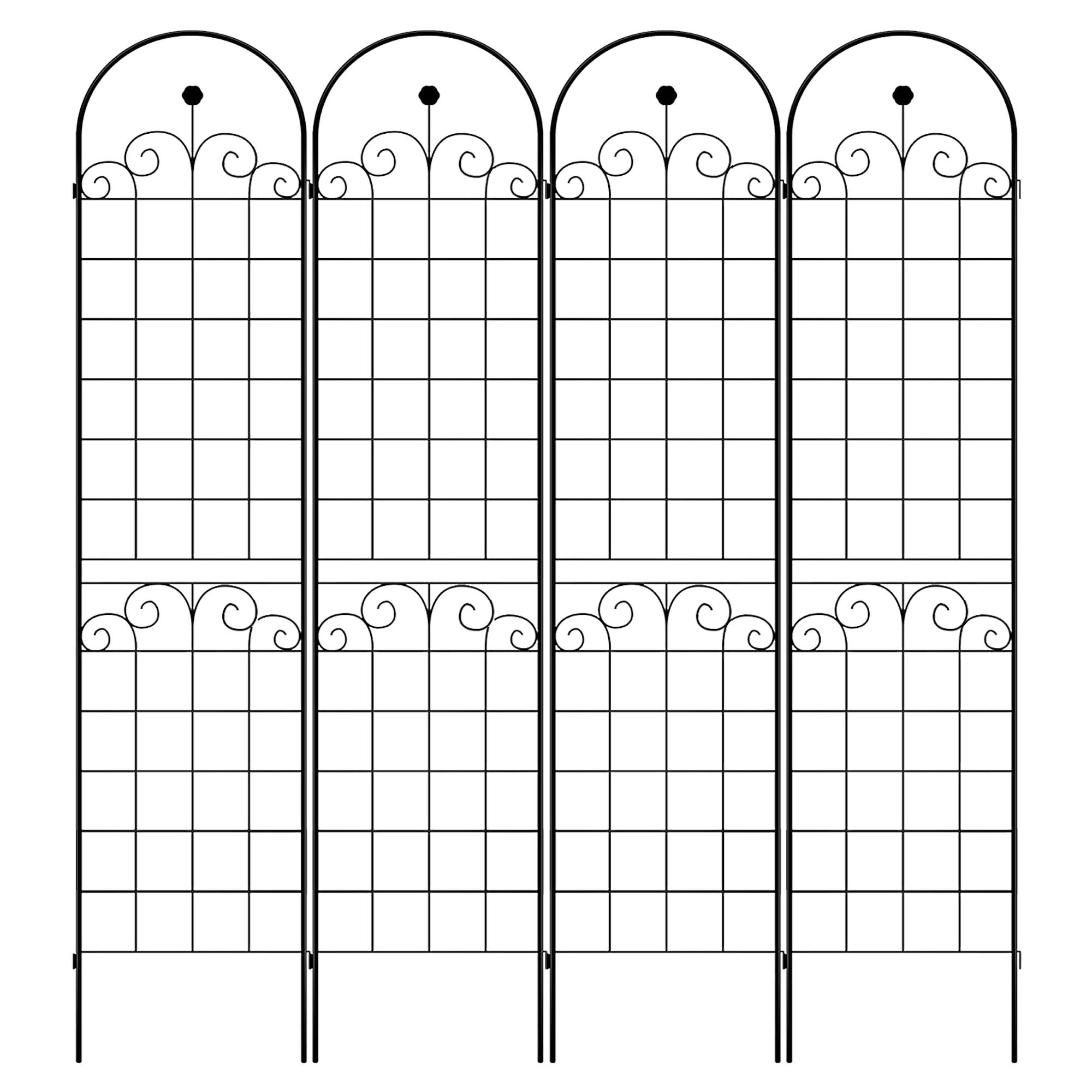 Metall-Gartenspalier 3