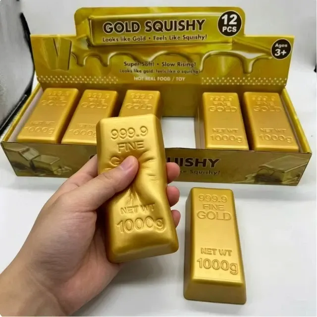 Squishy Goldbarren Spielzeug 2