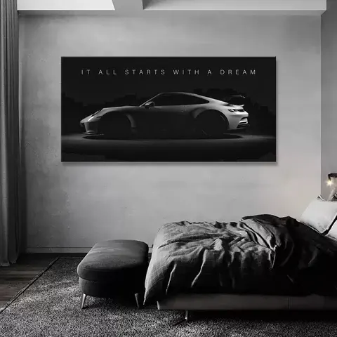 Leinwand-Autoposter