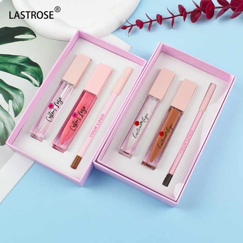 3-in-1 Lippenkonturenstift-Set mit Lipgloss, vegan 4