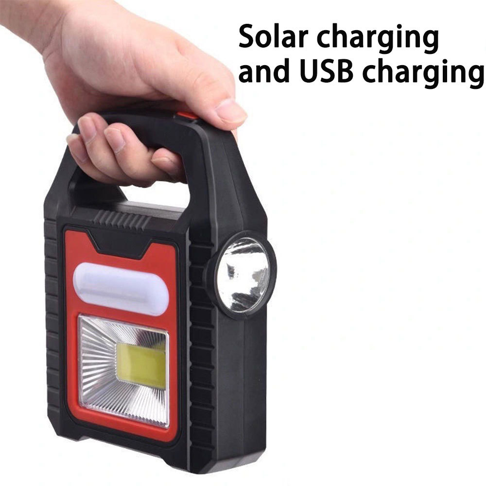 Solar-Campinglaterne mit COB-LED, wiederaufladbar 3