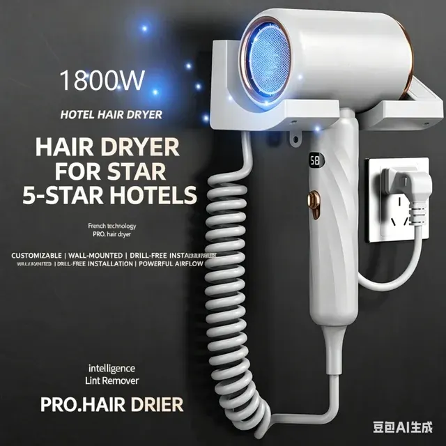 Wand-Haartrockner 2