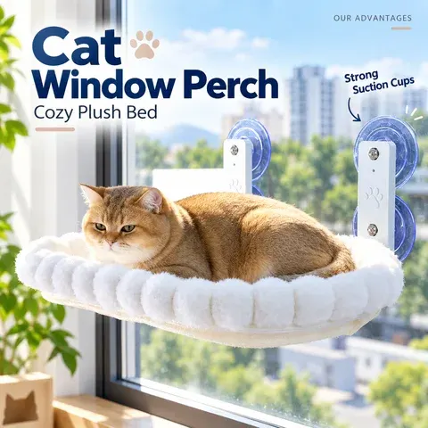 Katzen-Fensterhängematte
