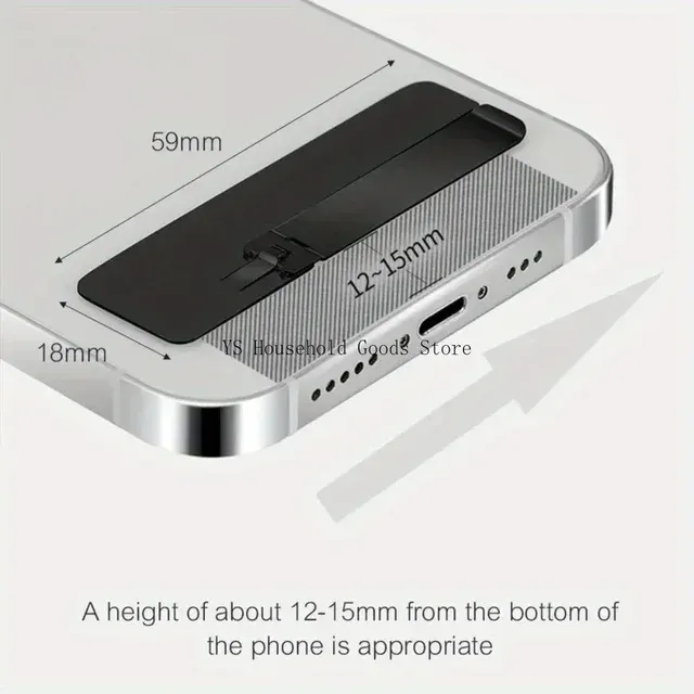 Ultradünner Metall-Mini-Handyständer für Desktop 2