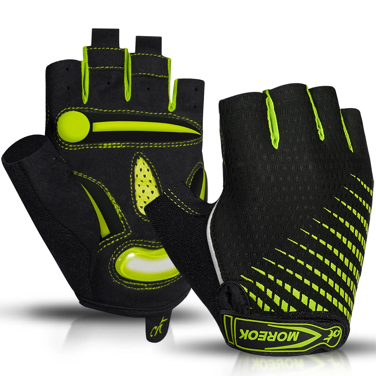Atmungsaktive Gel-Radhandschuhe für Männer 4