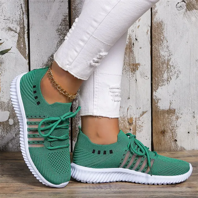 Damen Flyknit-Sneaker aus Mesh 3