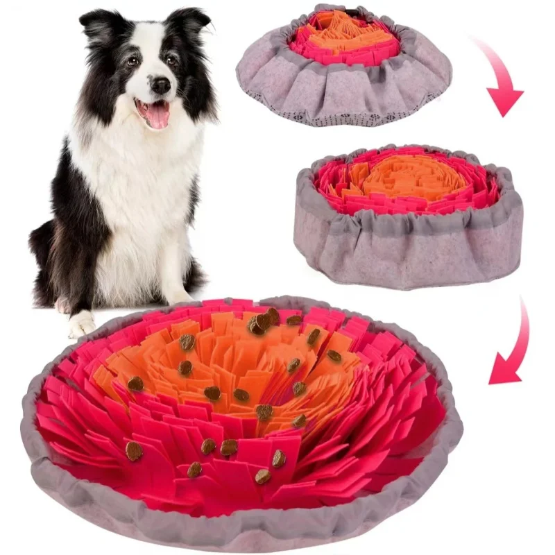 Faltbare Filz-Schnüffelmatte für Hunde 2
