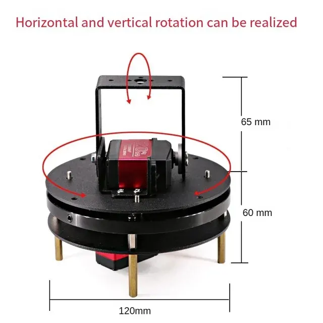 Kardanhalterung für Roboterarm 3