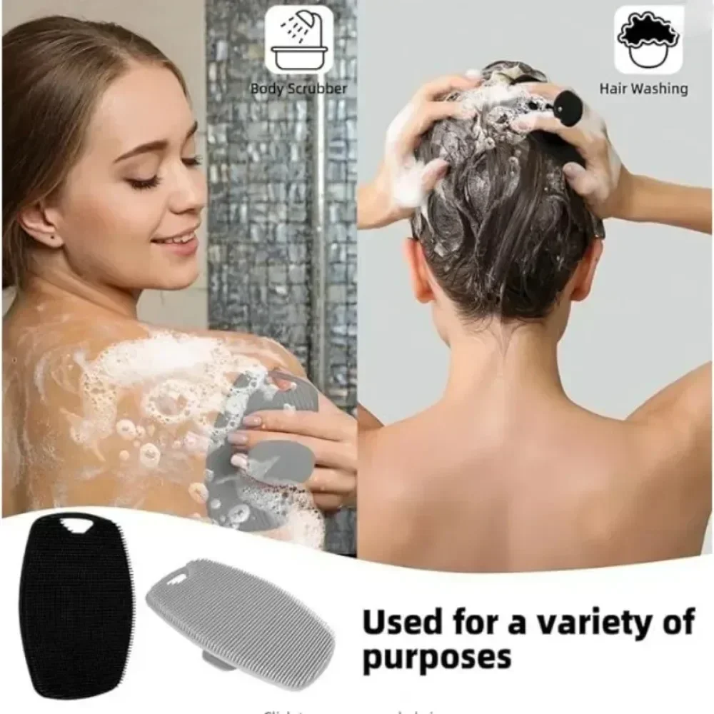 Silikon-Peeling-Badebürste mit Rückenmassage 2