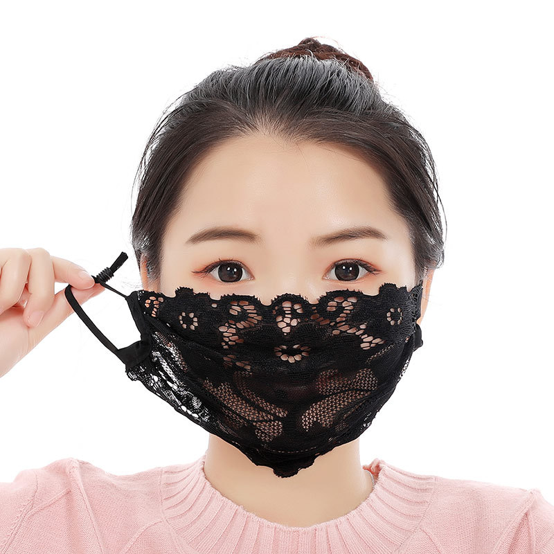 Spitzen-Gesichtsmaske