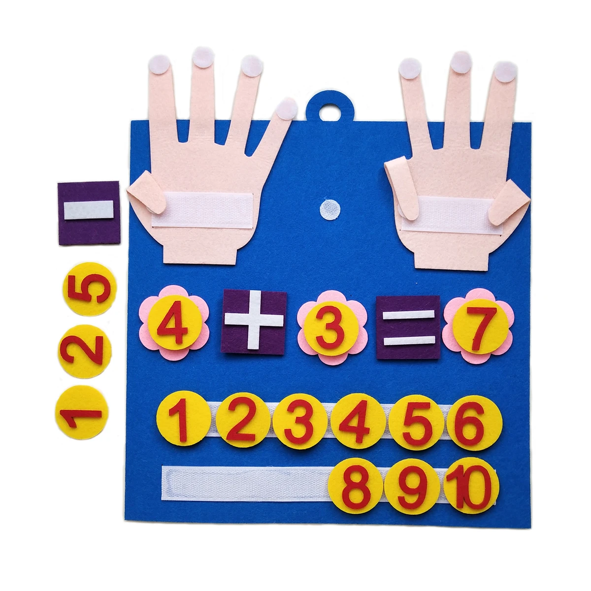 Montessori-Filz-Zahlenspiel für Kleinkinder 2