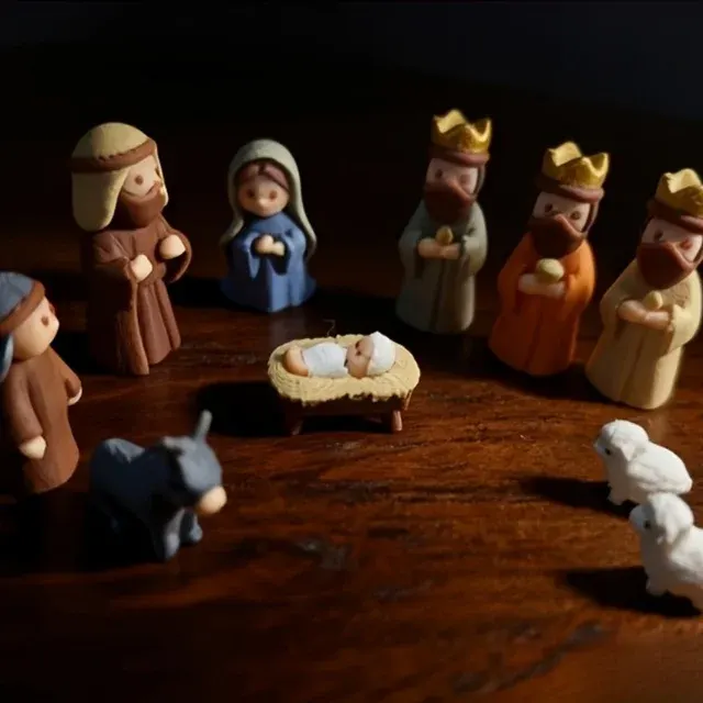 Weihnachtskrippe Ornament 4