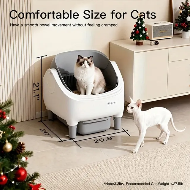 Selbstreinigende Katzentoilette 3