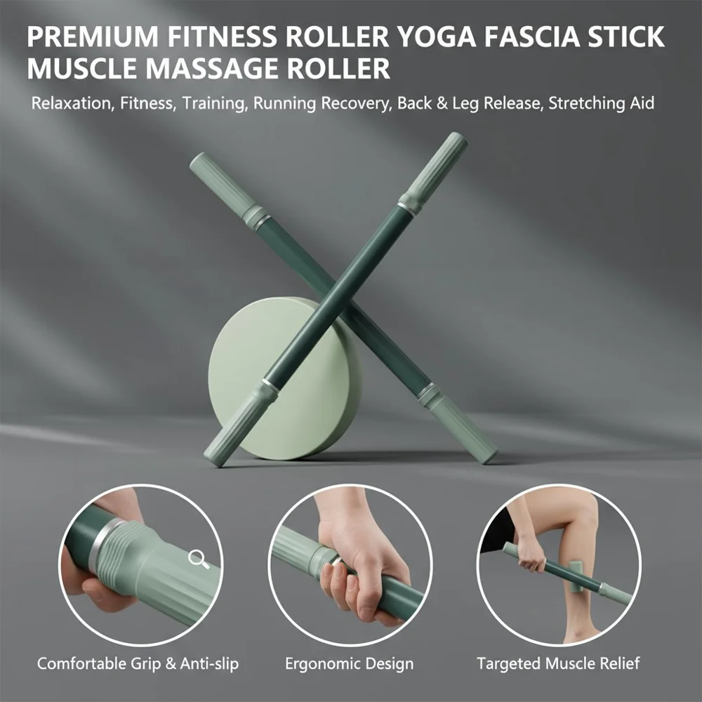 57cm Yoga-Faszienstab zur Muskelentspannung 2