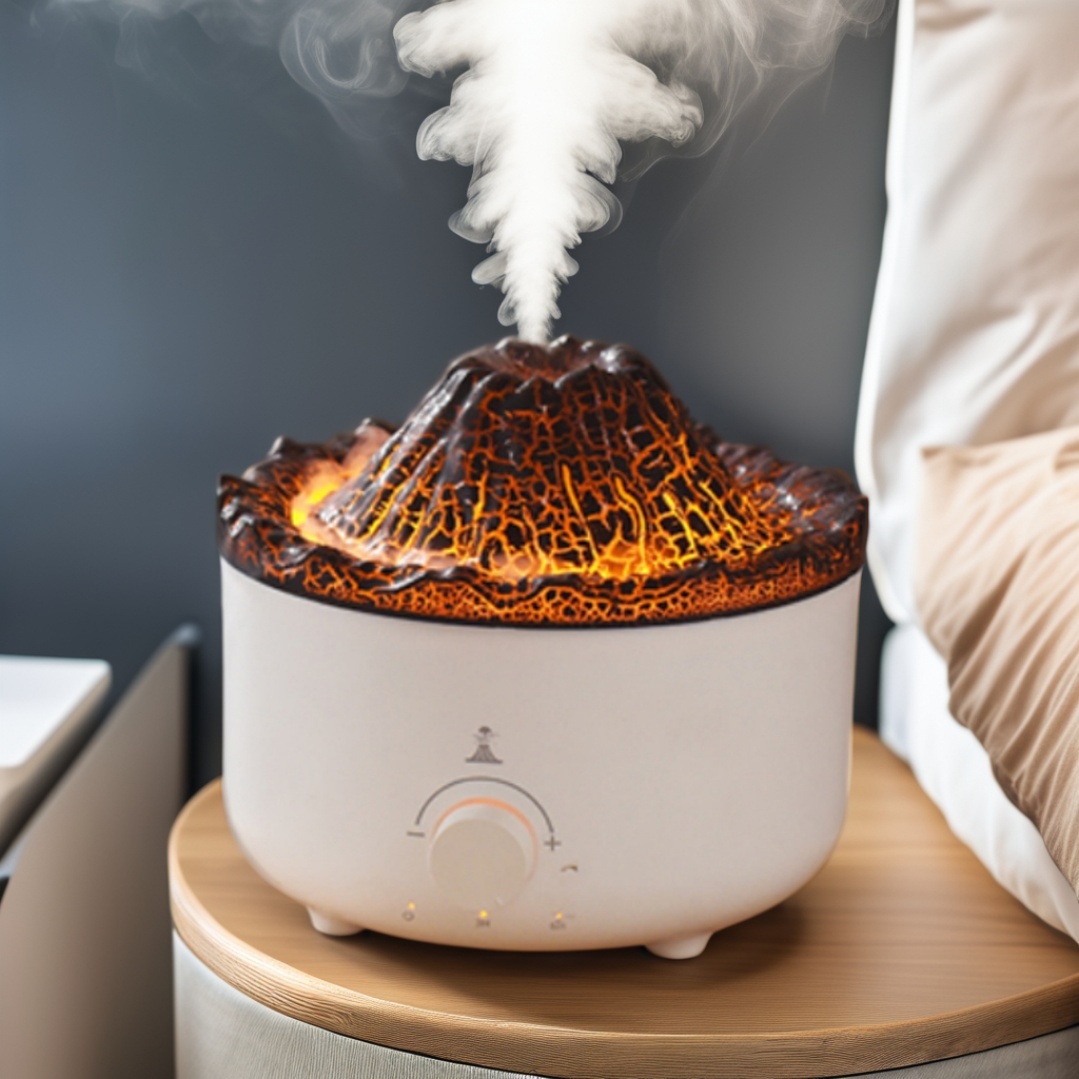 Aufladbarer Quallen-Aroma-Luftbefeuchter in Blau 2