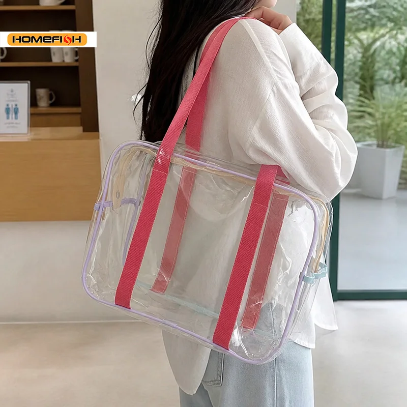 PVC-Tragetasche transparent