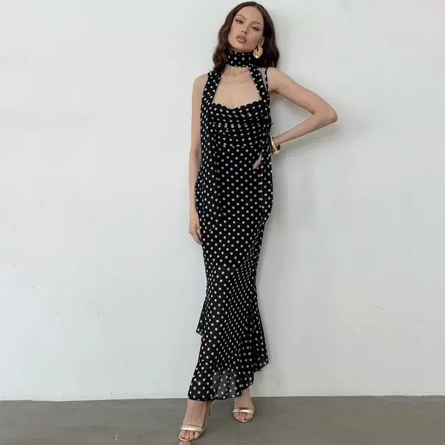 Punktekleid 4