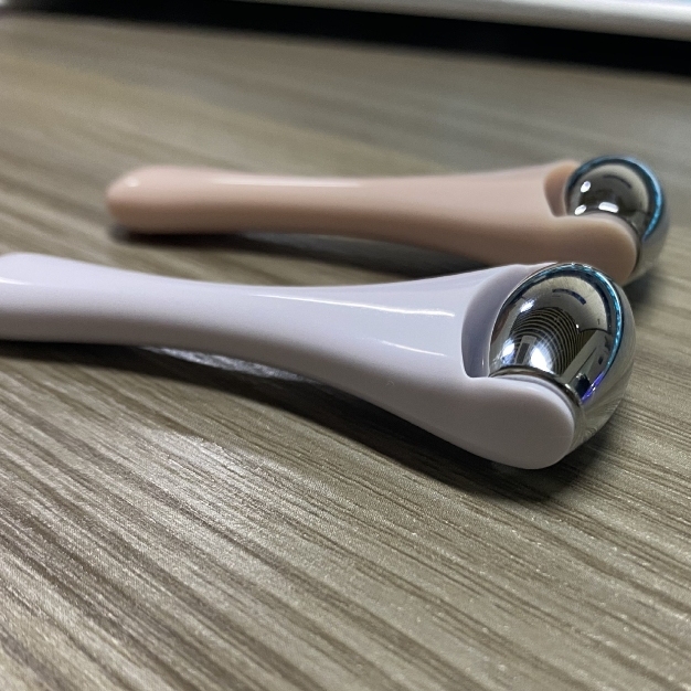 Mini-Gesichtsroller-Set aus Edelstahl 4