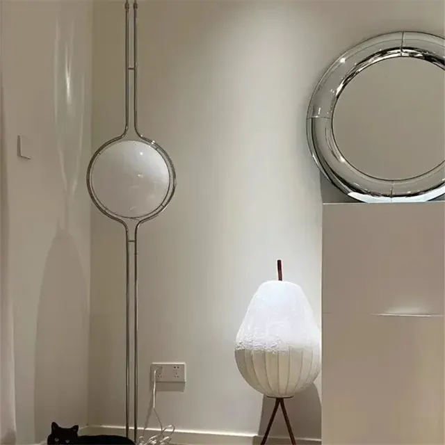 Chrom-Stehlampe 4