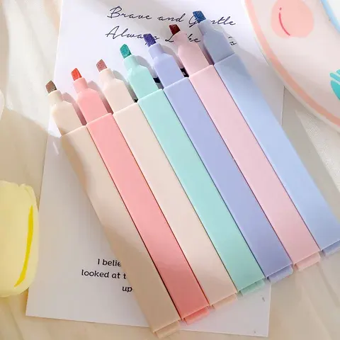 Pastell-Textmarker-Set