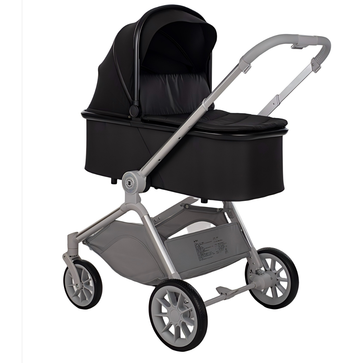 Leichter 3-in-1 Kinderwagen mit Babyschale 4