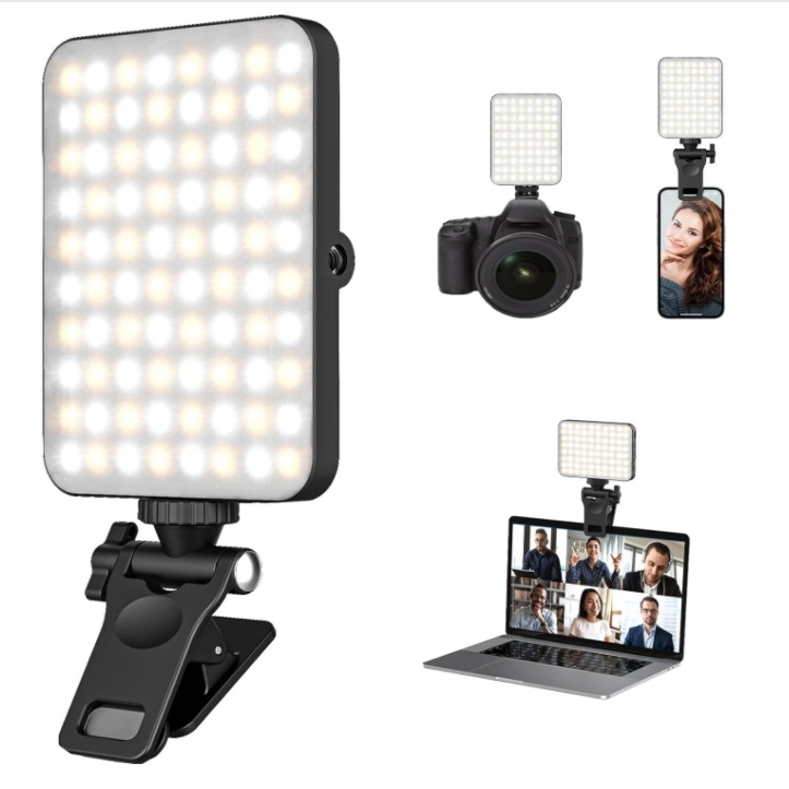 Wiederaufladbare LED-Selbstauslöser-Lampe für Handy
