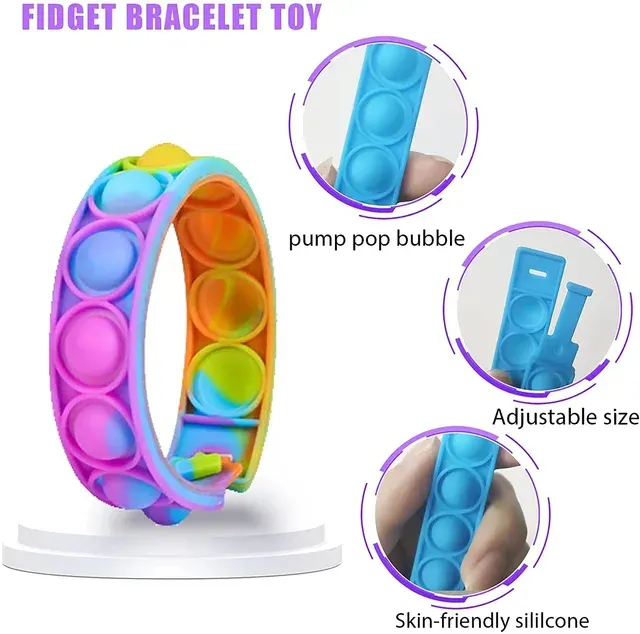 Push-Bubble Silikonarmband 3
