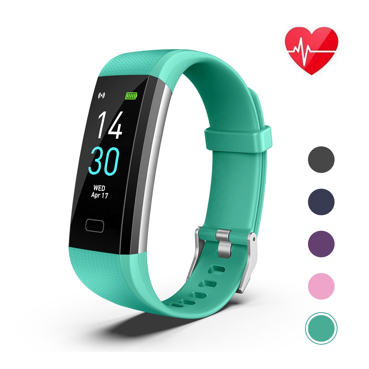 Fitness-Tracker Smartwatch mit Herzfrequenzmessung 4