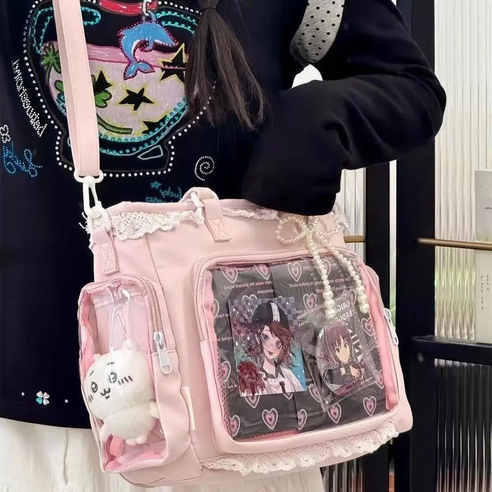 Anime-Motiv-Umhängetasche für Damen 3