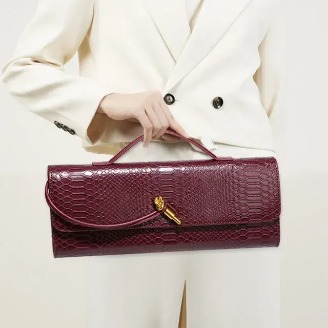Kunstleder-Handtasche 4