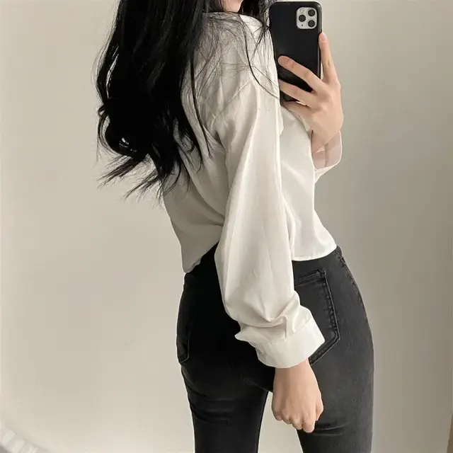 Oversize-Seidenbluse 2