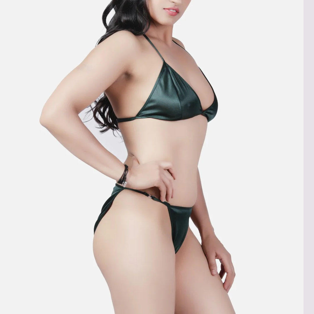 Sexy Bikini-Set mit Neckholder und Bralette 2