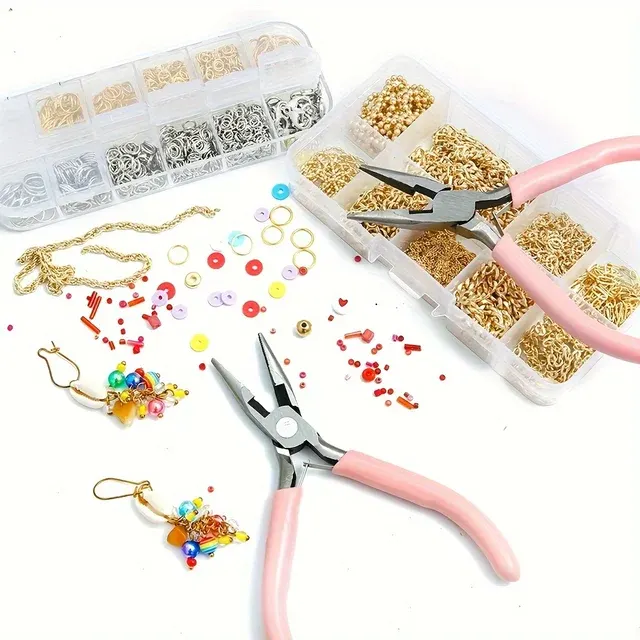 Eisen-Schmuckzangen-Set mit Nadel 2
