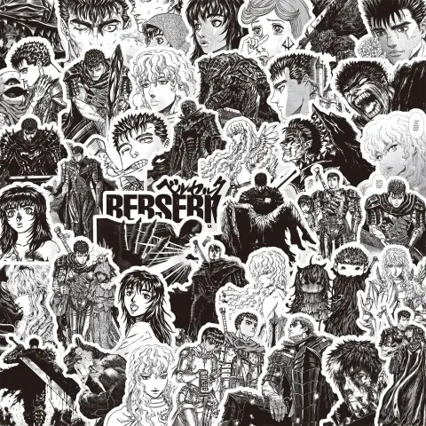 Anime-Aufkleber