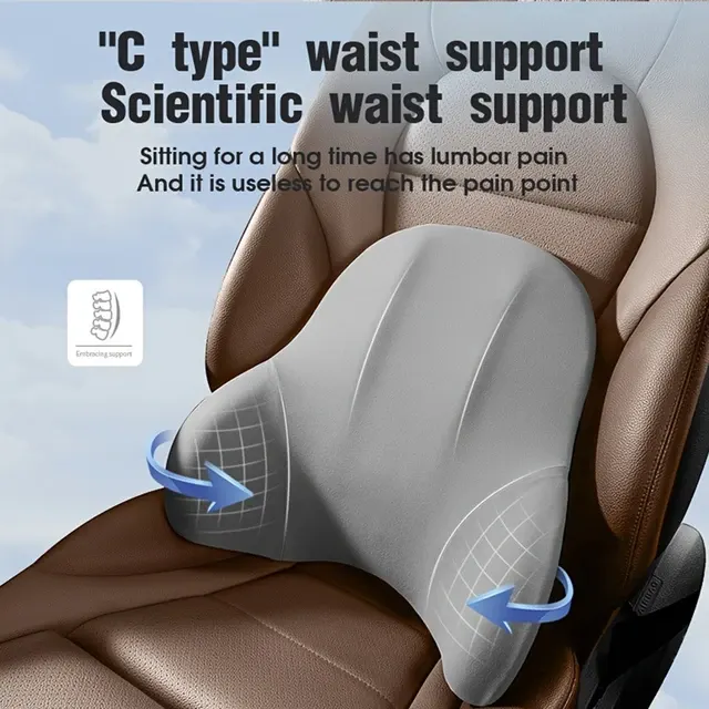 Memory-Foam Nackenkissen für Autositz 4