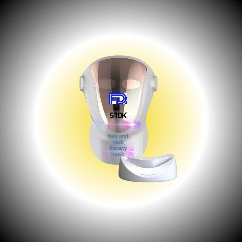 Nahinfrarot Silikon Gesichtsmaske LED Rotlicht