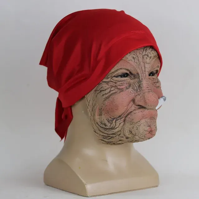 Latexmaske Oma 3