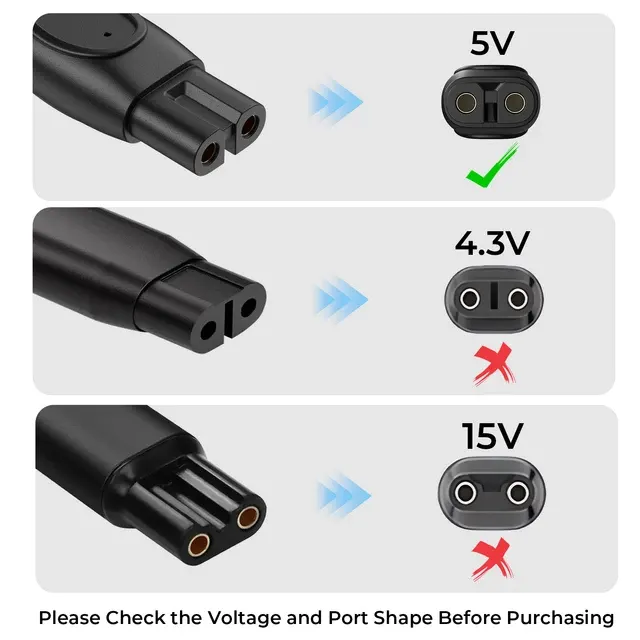 Ersatz-Ladekabel 5V 1A für Rasierer 2